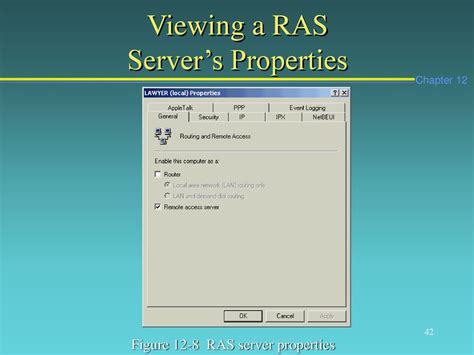 Viewing Server Properties .